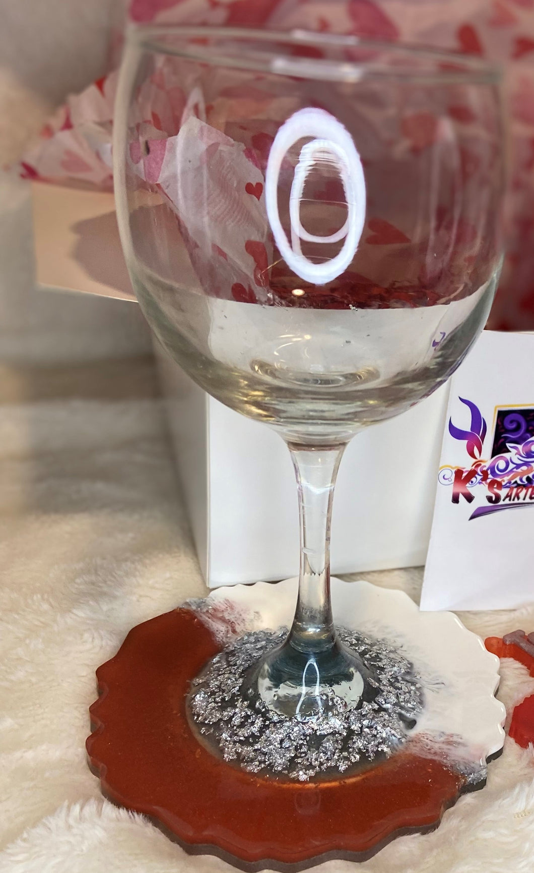 Wine Cup w/ Coaster
