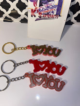 Load image into Gallery viewer, I Heart You Keychain
