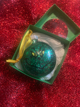 Load image into Gallery viewer, Glitter G-mas Ornament
