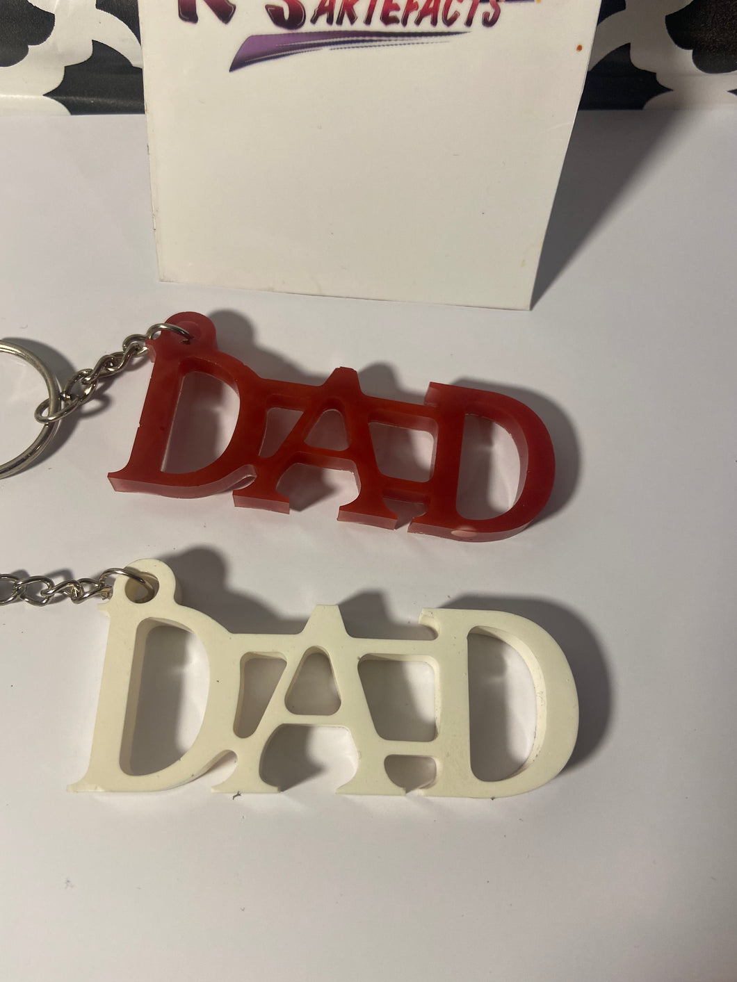 Word Dad Keychain