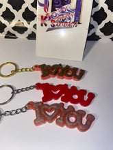 Load image into Gallery viewer, I Heart You Keychain
